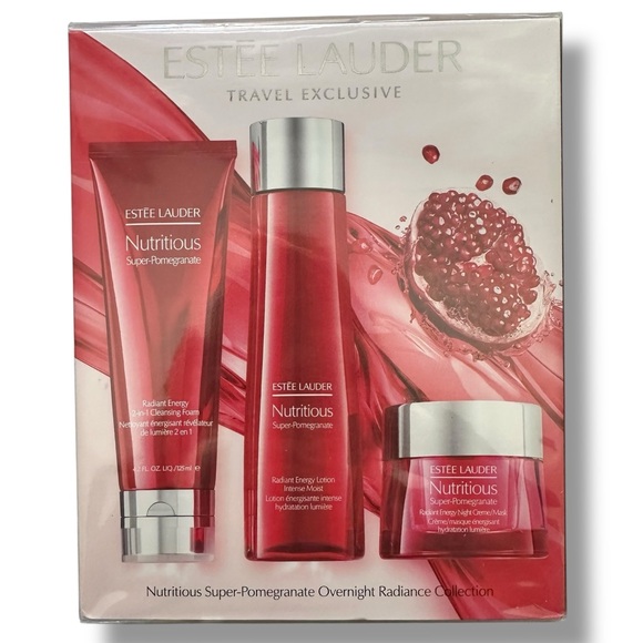 Estee Lauder Nutritious Skincare Collection - Red and White